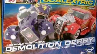 Scalextric Set Review Demolition Derby [upl. by Francene699]