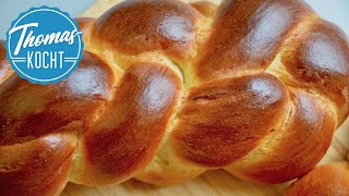 Hefezopf backen und flechten  Osterrezepte [upl. by Ettennyl]