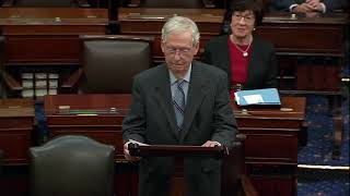 McConnell Remarks On Last Term As Republican Leader [upl. by Lekcar]