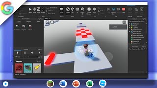 How To Install Roblox Studio On A Chromebook  2023 UPDATED [upl. by Tavey]