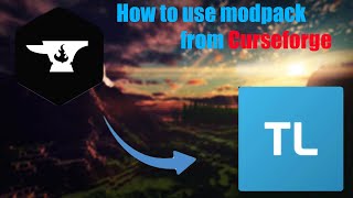 How To Install Mods From Curseforge to TLauncherQuick Guide [upl. by Bearnard]