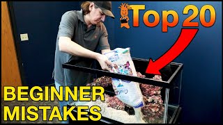 Top 20 Saltwater Aquarium Beginner Mistakes To Avoid If Only We Had Known [upl. by Haraz]