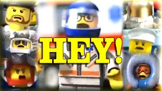 Every quotHEYquot said in Lego City 20052019 [upl. by Mather512]