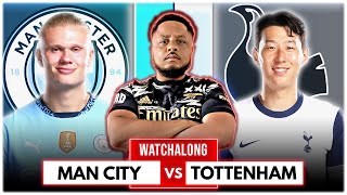 Man City 04 Tottenham  Premier League  Watchalong W Troopz [upl. by Aicillyhp]