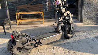 Electric Scooter WEPED DARK SONIC Batman Version [upl. by Zuleika]