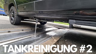 Tankreinigung im Wohnmobil Teil 2  Abwassertank  CAMPER QUICKY 04 [upl. by Yelda326]