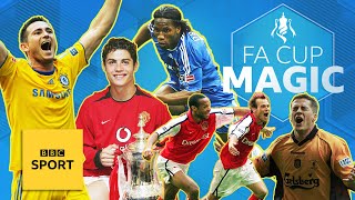 All the finals from the 2000s  FA Cup Magic [upl. by Nekcerb369]