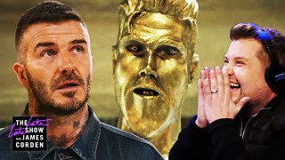 The David Beckham Statue Prank [upl. by Ark]