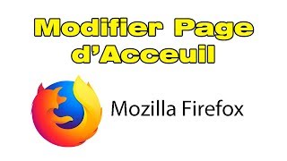 Comment retrouver ma page daccueil Mozilla Firefox [upl. by Eihpos884]