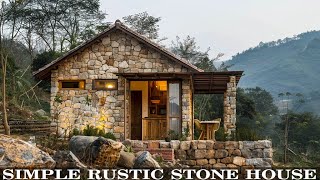 The small stone house on the high mountain You must see it you wont be disappointed [upl. by Darton]