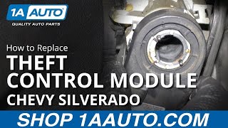 How to Replace Theft Control Module 0713 Chevy Silverado [upl. by Rior]