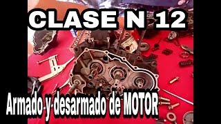 Como DESARMAR y ARMAR un motor 4 tiempos de MOTOCICLETA PART 1 [upl. by Bal420]