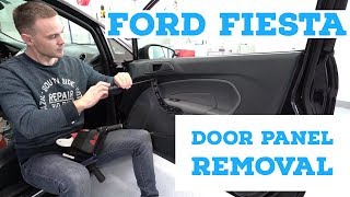 How to Remove a Ford Fiesta Door Panel [upl. by Ivanna634]