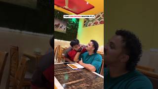 That Irritating waiter🙄😡 Part2🔥waiter restaurant staff irritate awkward comedy vines funny [upl. by Whitford473]