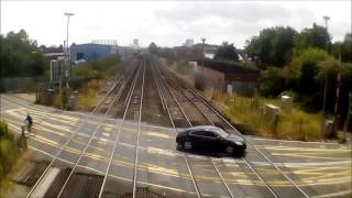 Southampton Level Crossing Misuse video [upl. by Darum432]