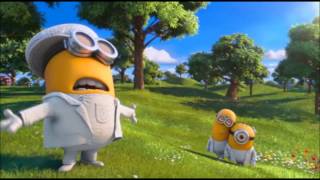 Minions first song quotI Swearquot Despicable Me 2 HD [upl. by Edrock462]