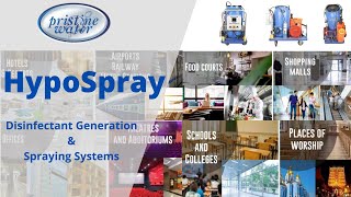 HypoSpray  Disinfectant Generation and Spraying Systems to disinfect Living and Working Spaces [upl. by Ardnaiek]