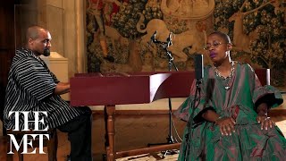 Cécile McLorin Salvant at The Met Cloisters D’un feu secret  MetLiveArts [upl. by Grimaud]