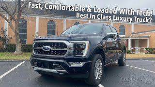 2022 Ford F150 Platinum TEST DRIVEFULL REVIEW [upl. by Pelaga]