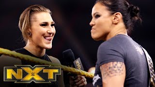 Rhea Ripley confronts Shayna Baszler WWE NXT Nov 27 2019 [upl. by Enilemme]