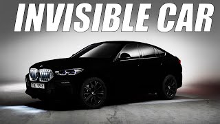 BMW Introduces The First Invisible Car BMW Vantablack [upl. by Oirretna]