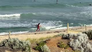 Scarborough Beach Surfing 28102021  Western Australia [upl. by Padriac19]