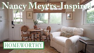 Tour Stunning Nancy MeyersInspired Homes [upl. by Aitak217]