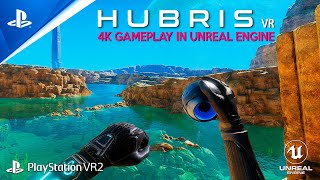 HUBRIS VR 45 Minutes of Gameplay  PlayStation VR 2 Game in Unreal Engine 4K 2023 [upl. by Liggett]