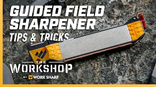 How To Use The Work Sharp Guided Field Sharpener  Video Users Guide [upl. by Yrtsed]