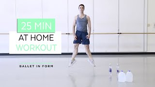 25Minute At Home Workout for Dancers  Ballet In Form [upl. by Akcira]