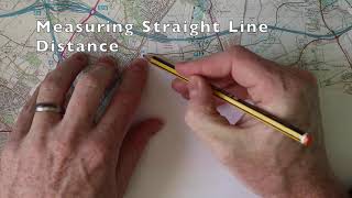 How to measure distance on a map  OS Map [upl. by Nnodnarb118]