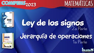 Ley de los signo y jerarquía de operaciones [upl. by Bernadette]