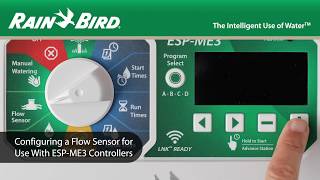 Configuring a Flow Sensor for Use With Rain Bird ESPME3 Controllers [upl. by Prissy]