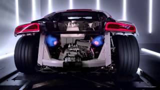 Audi R8 V10  Engine Acceleration Dyno 2014 [upl. by Kilgore]