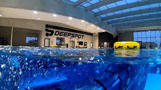 NAJGŁĘBSZY basen NURKOWY na ŚWIECIE quotDEEPSPOTquot DO DNA Deepest pool in the world [upl. by Schilt]