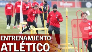 Europa League  Entrenamiento completo Atlético de Madrid  Diario AS [upl. by Eimar]