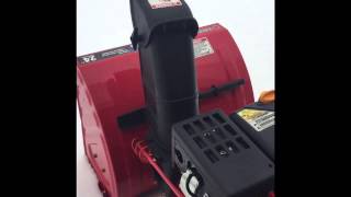 Troybilt 2410 QuickStart snow blower [upl. by Negyam]