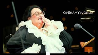 Montserrat Caballe sings Live at 85 662018 Last Perfomance [upl. by Rae]