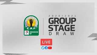 Total CAF Confederation Cup 202021 Group Stage Draw [upl. by Trinette7]