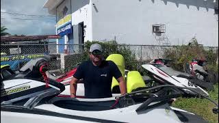 How to Fresh water flush your Yamaha Waverunner properly [upl. by Aleedis]