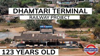 RaipurDhamtari Broad Guage Railway Project  Dhamtari Railway Station Project Update [upl. by Bevers63]