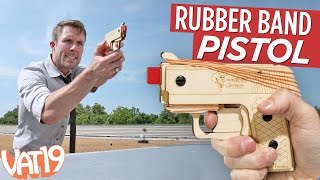 Semiauto Rubber Band Pistol [upl. by Nirak]