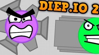 DIEP2  NEW DIEPIO REMAKE  Brand NEW Insane Tanks Diepio Game [upl. by Onfre]