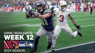 Arizona Cardinals vs Seattle Seahawks Game Highlights  NFL 2024 Season Week 12 [upl. by Chaudoin538]