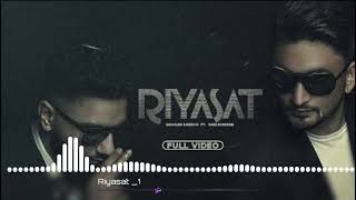 RIYASAT  Navaan Sandhu ft Sabi Bhinder Official Reverb  MXRCI  Latest Punjabi Song 2021 [upl. by Nroht]