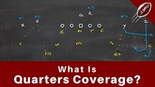 What is Quarters Coverage  Joe Daniel Football Live [upl. by Himelman]