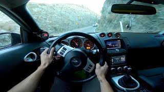 350Z SINGLE TURBO SOUNDS THROUGH THE CANYONS [upl. by Bosson]