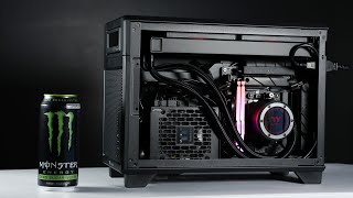 ITX Build in the Thermaltake TR100  9800X3D  4080 SUPER [upl. by Lordan]