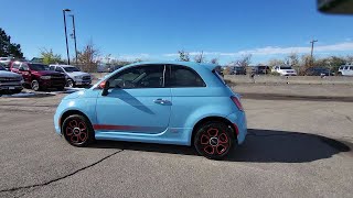 2016 FIAT 500e Battery Electric Denver Aurora Centennial Highlands Ranch Castle Rock CO [upl. by Aggappe]