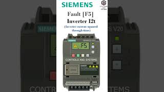 Siemens V20 VFD Inverter Fault code Part1  controlsandsystems [upl. by Ynabe]